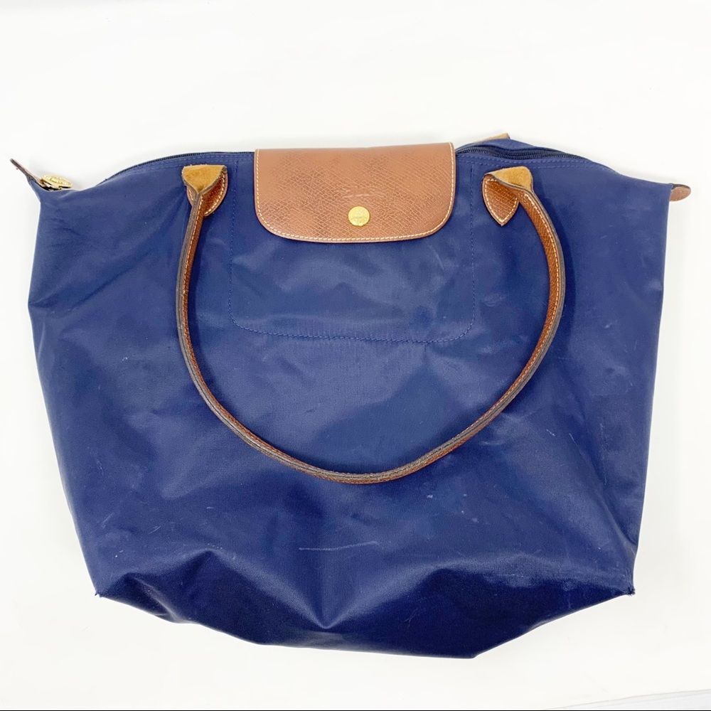 Longchamp | Blue/Navy Le Pliage Shopping Tote